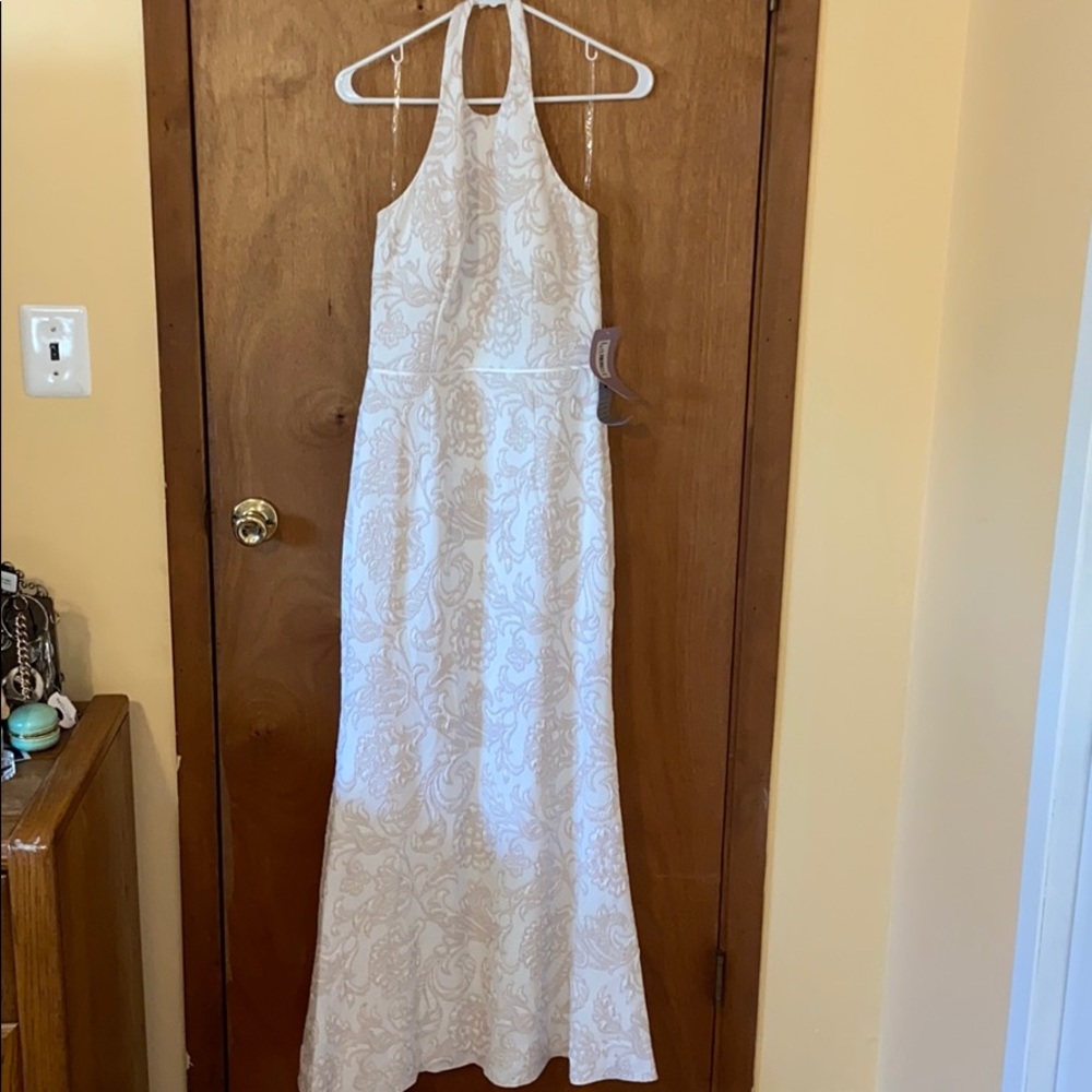 White Embroidered Dress